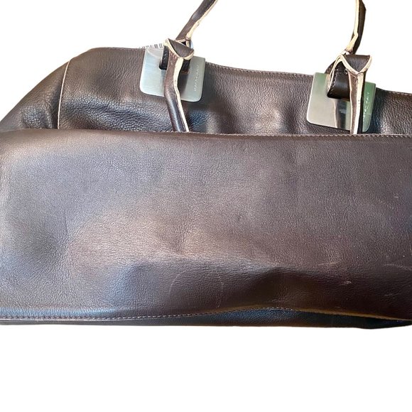 Authentic Peter Kent big leather tote - Picture 3 of 4